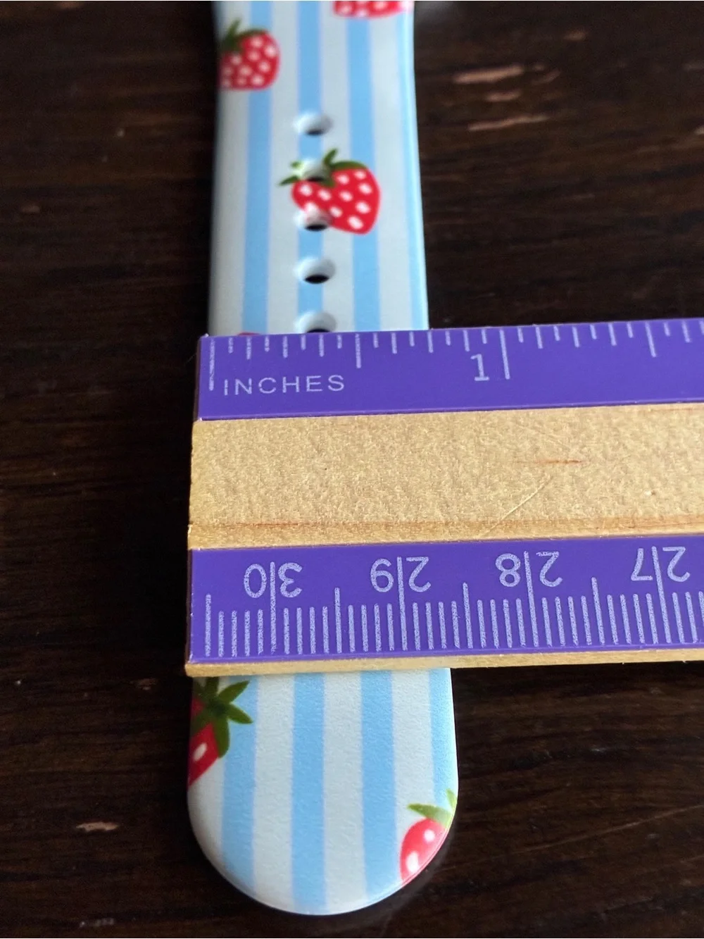 Strawberry Silicone Watch Band for 42mm Apple Watch